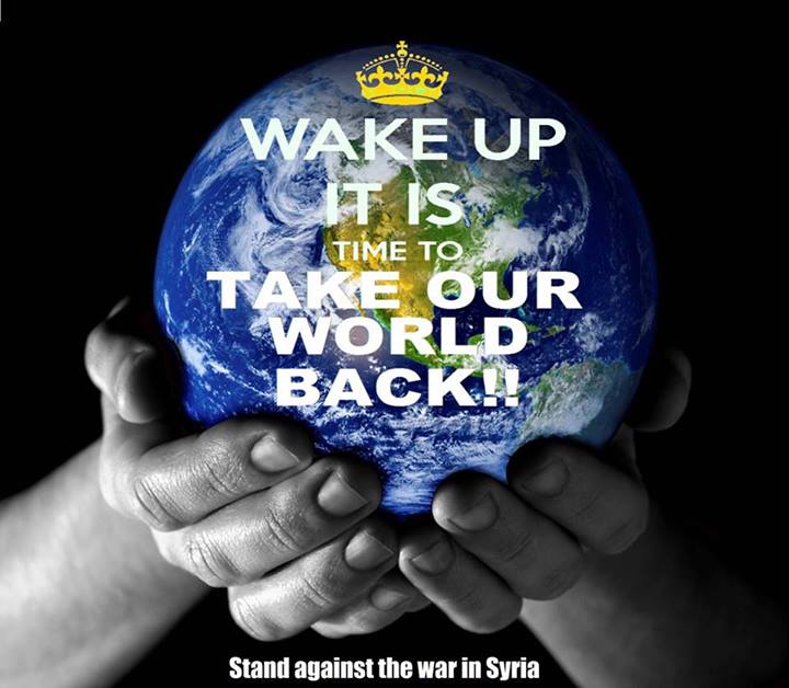 Wake up it is time to take our world back! | Anonymous ART of Revolution